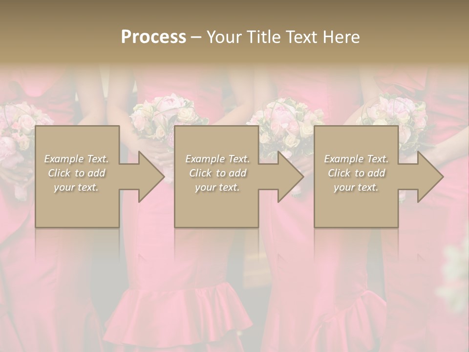 Attractive Bouquet Detail PowerPoint Template
