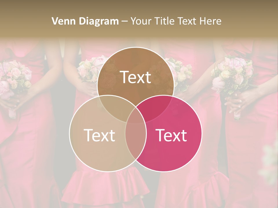 Attractive Bouquet Detail PowerPoint Template