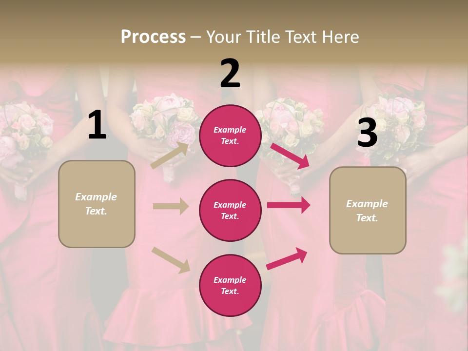 Attractive Bouquet Detail PowerPoint Template