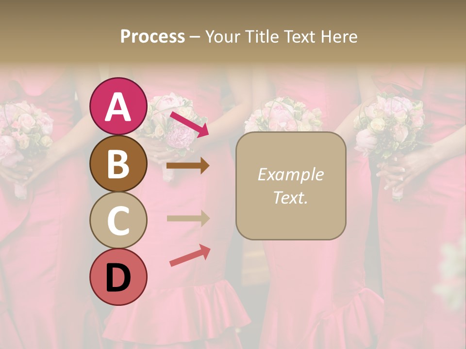 Attractive Bouquet Detail PowerPoint Template