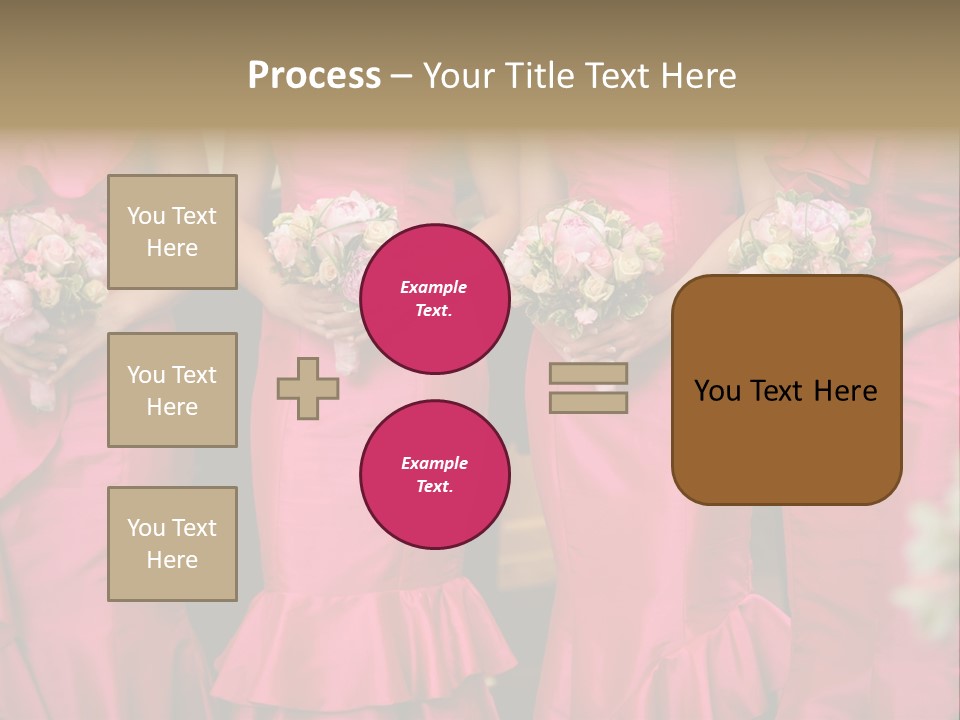 Attractive Bouquet Detail PowerPoint Template