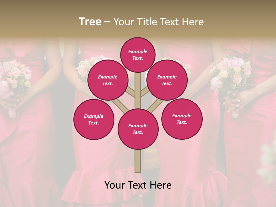 Attractive Bouquet Detail PowerPoint Template