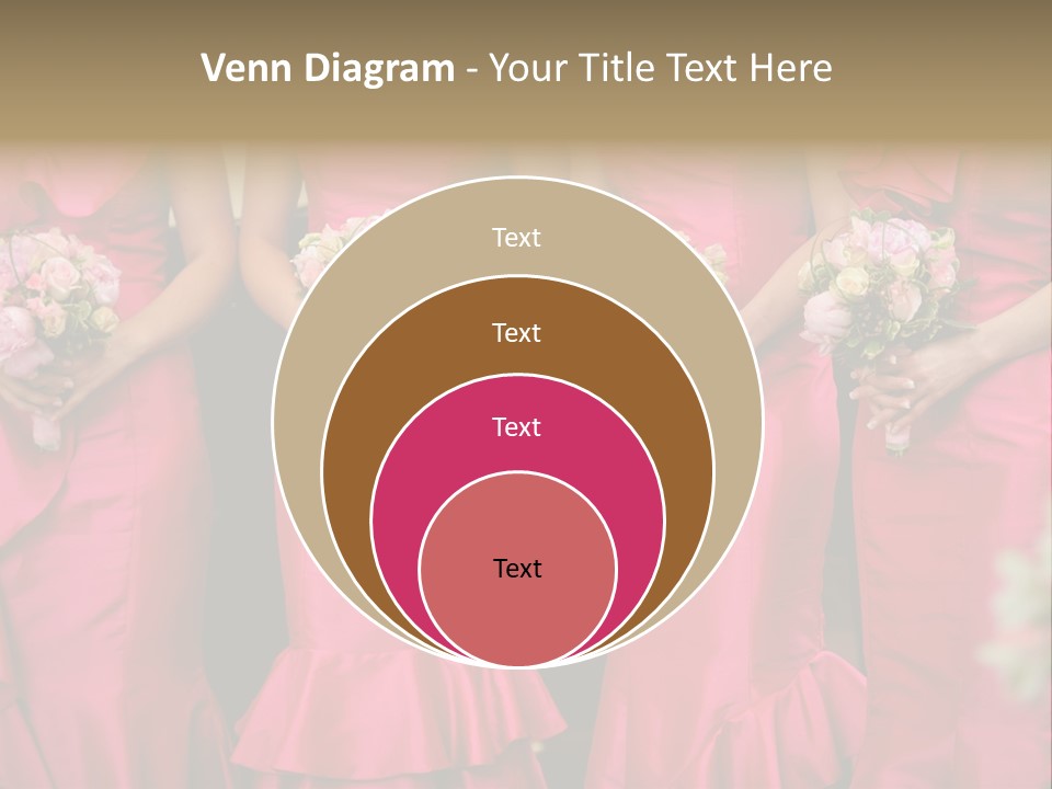 Attractive Bouquet Detail PowerPoint Template