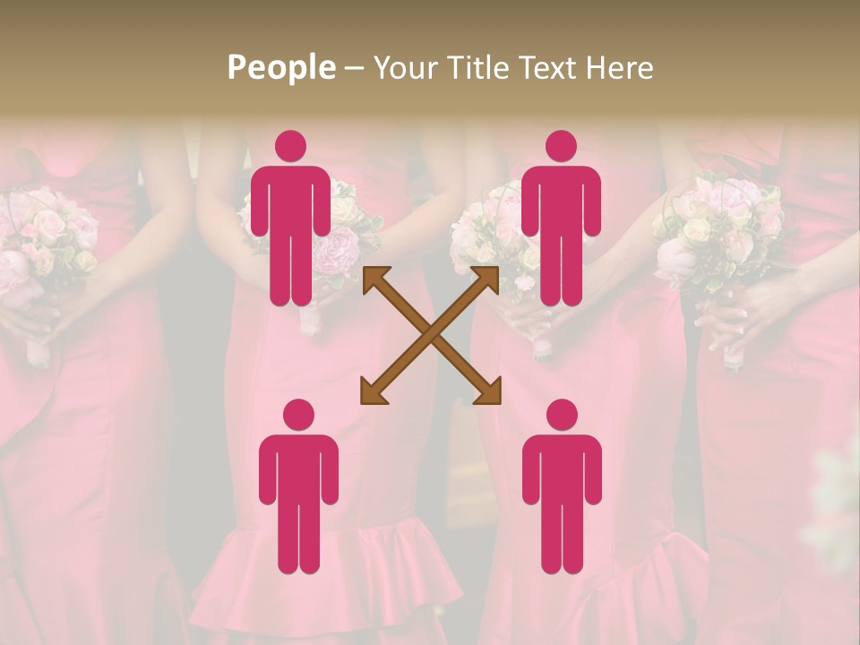 Attractive Bouquet Detail PowerPoint Template