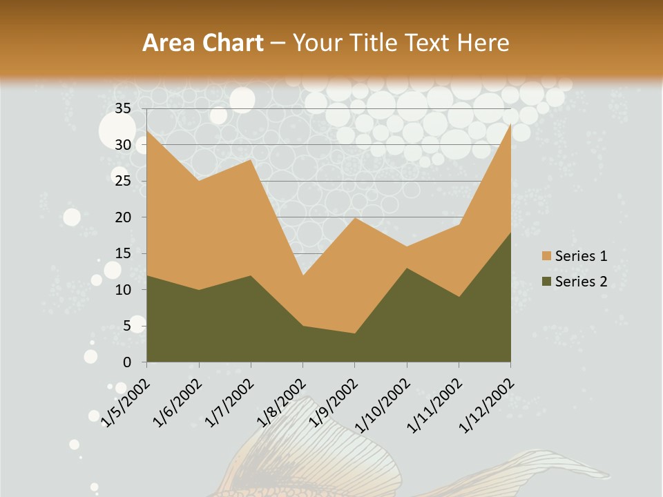 Cartoon Drawing Golden PowerPoint Template
