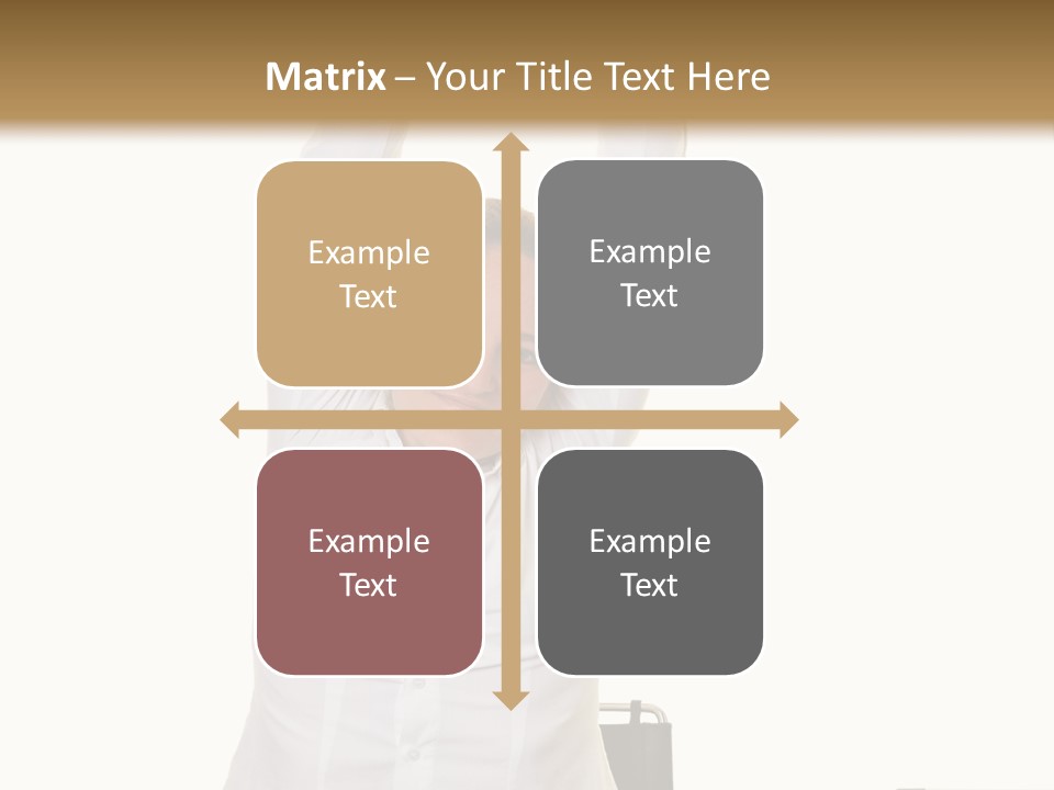 Woman Success Happy PowerPoint Template