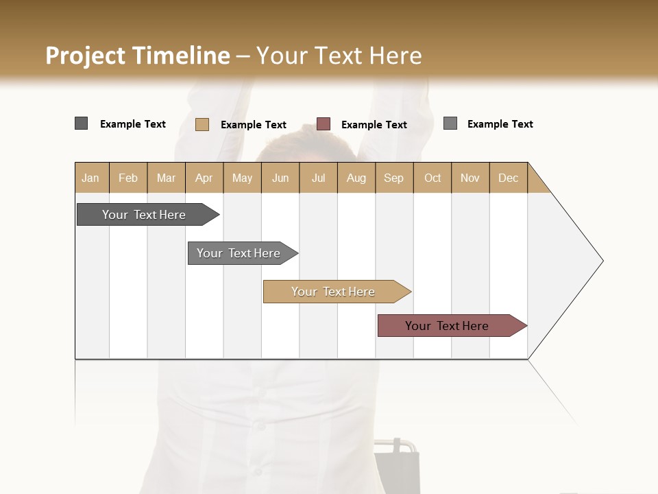 Woman Success Happy PowerPoint Template