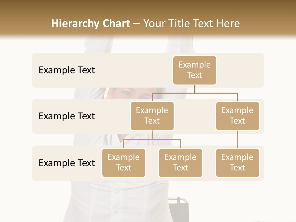 Woman Success Happy PowerPoint Template