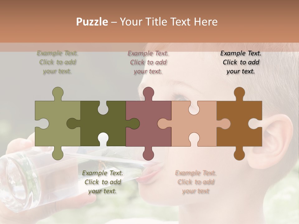 Outdoor Arm Goblet PowerPoint Template