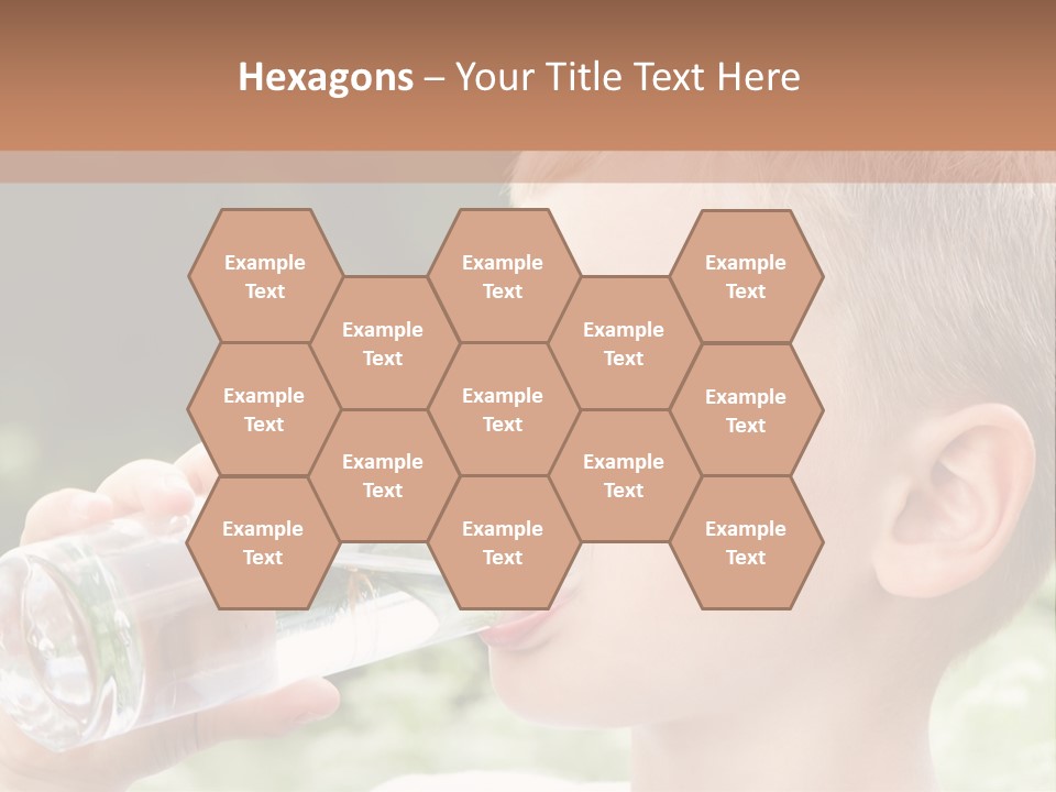 Outdoor Arm Goblet PowerPoint Template