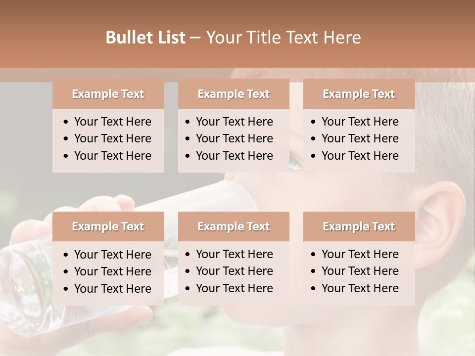 Outdoor Arm Goblet PowerPoint Template
