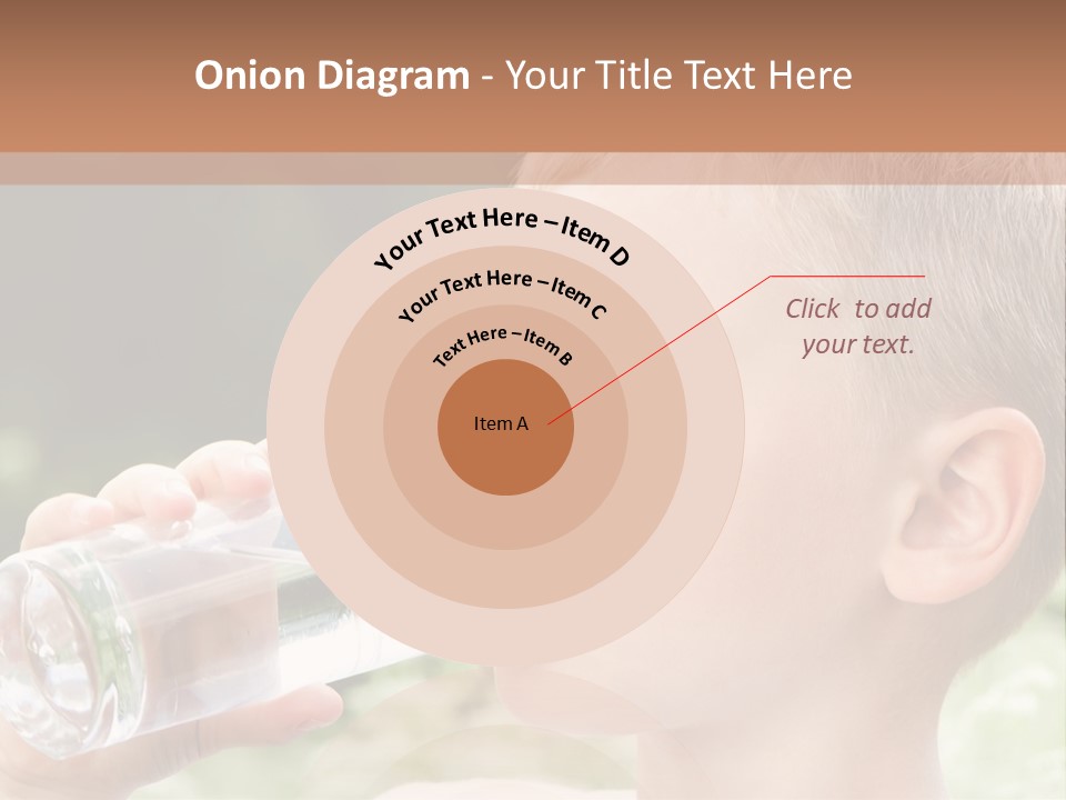 Outdoor Arm Goblet PowerPoint Template