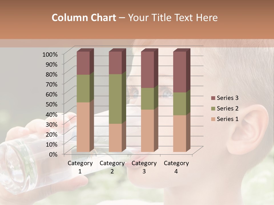 Outdoor Arm Goblet PowerPoint Template