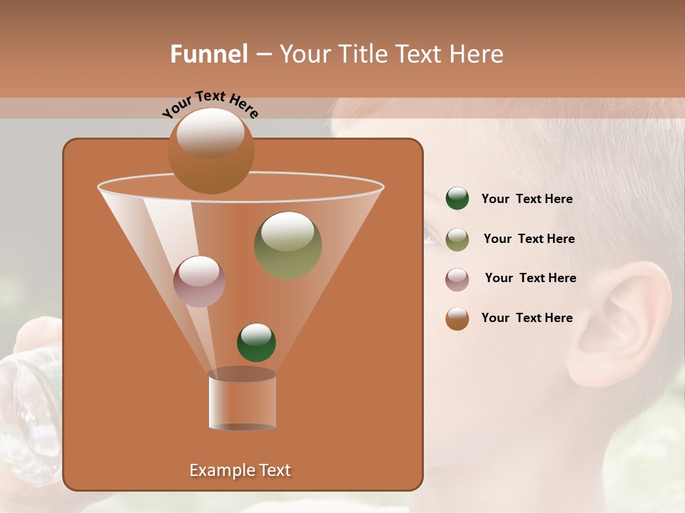 Outdoor Arm Goblet PowerPoint Template
