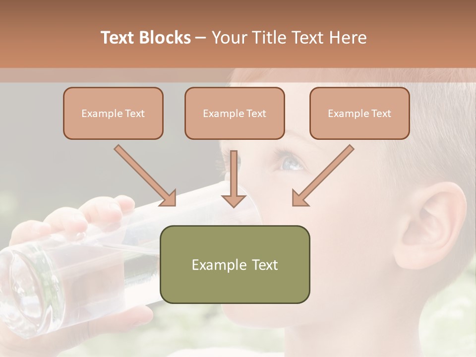 Outdoor Arm Goblet PowerPoint Template
