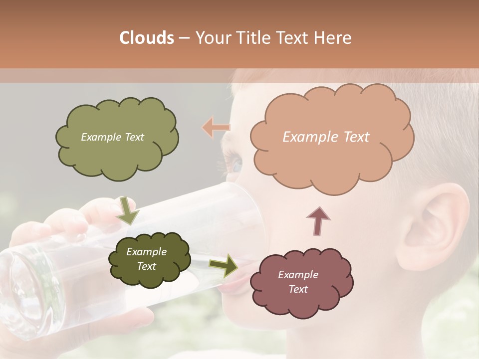 Outdoor Arm Goblet PowerPoint Template