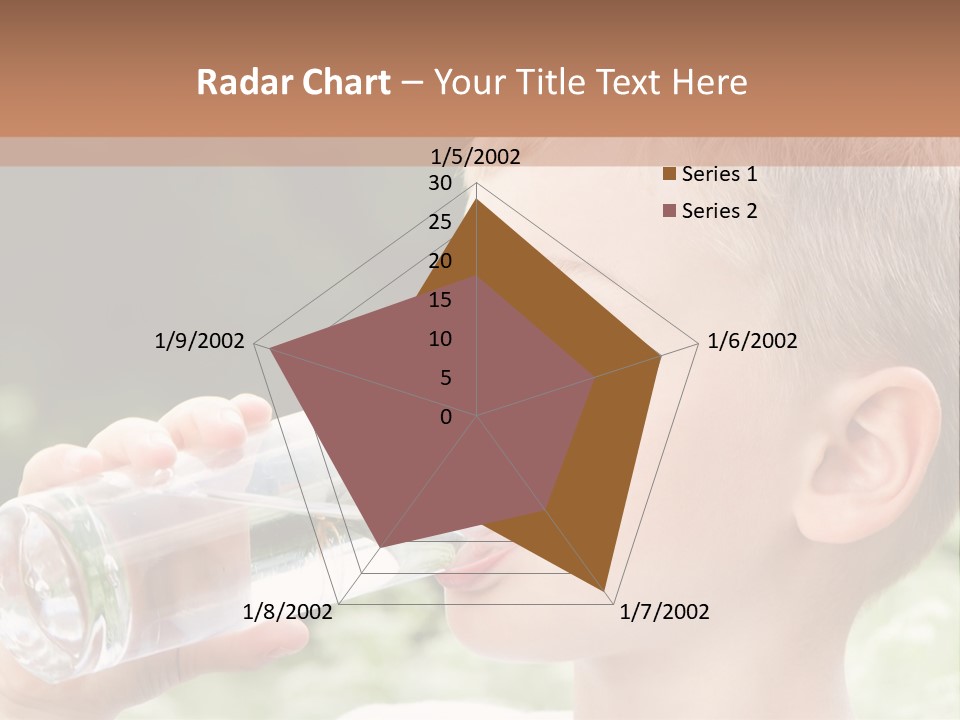 Outdoor Arm Goblet PowerPoint Template