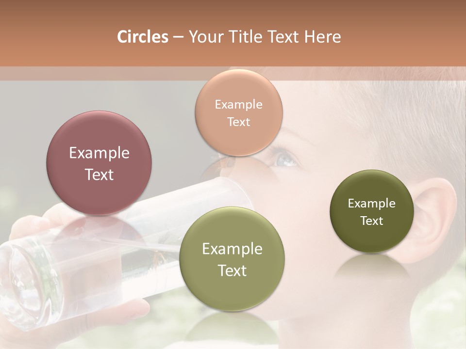 Outdoor Arm Goblet PowerPoint Template