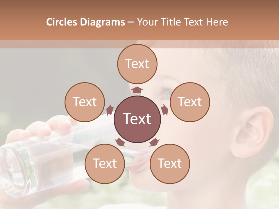 Outdoor Arm Goblet PowerPoint Template