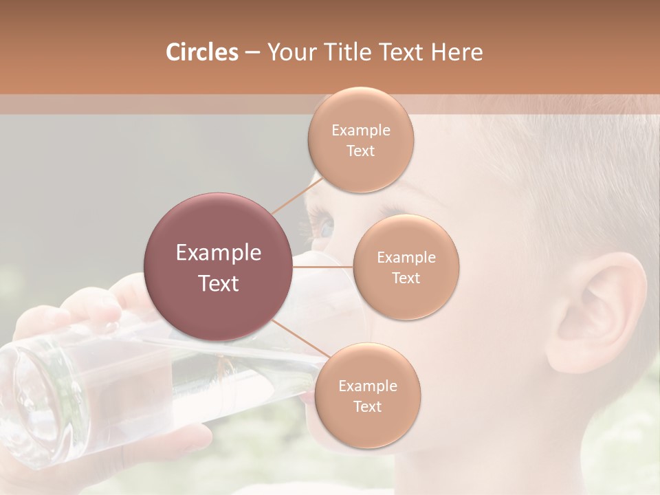 Outdoor Arm Goblet PowerPoint Template