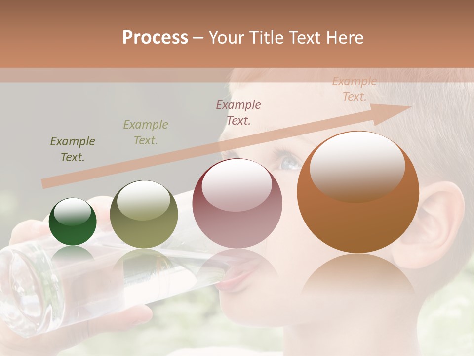 Outdoor Arm Goblet PowerPoint Template