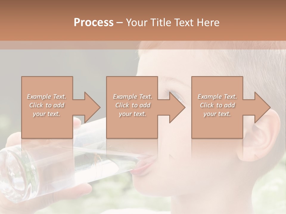 Outdoor Arm Goblet PowerPoint Template