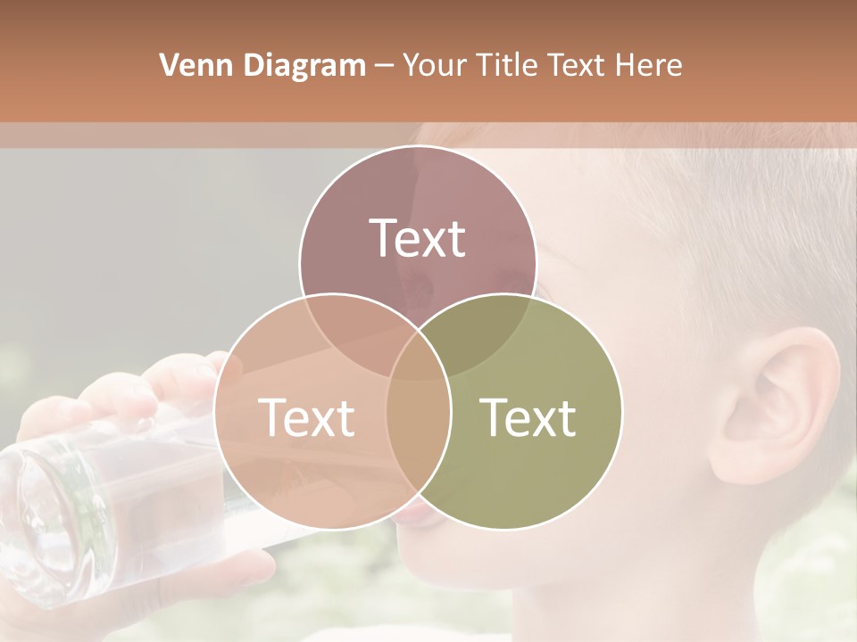 Outdoor Arm Goblet PowerPoint Template