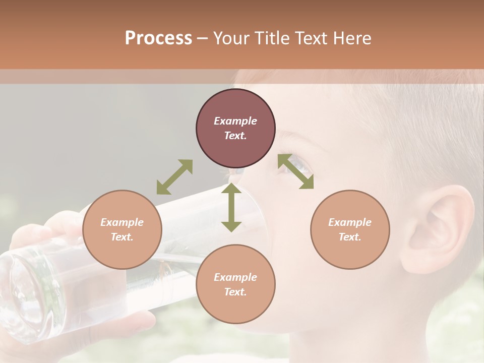 Outdoor Arm Goblet PowerPoint Template