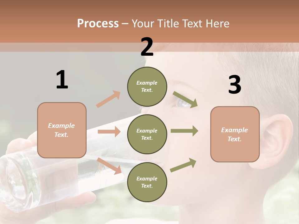Outdoor Arm Goblet PowerPoint Template