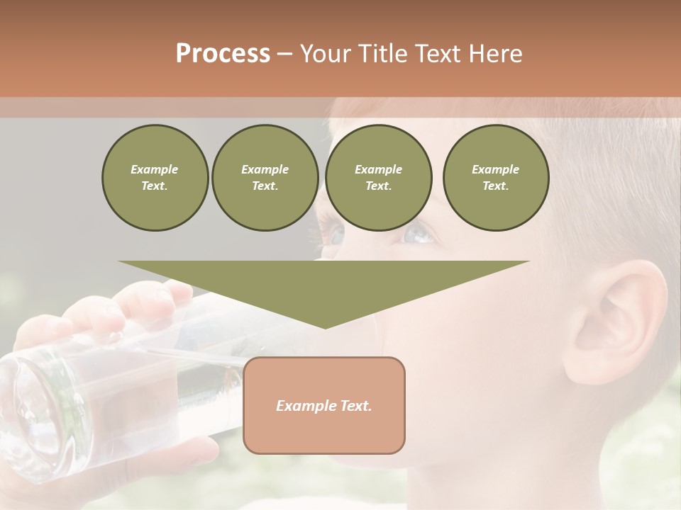 Outdoor Arm Goblet PowerPoint Template