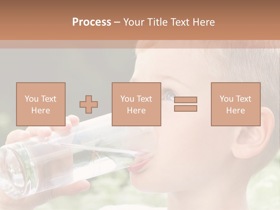Outdoor Arm Goblet PowerPoint Template
