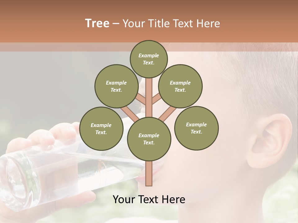 Outdoor Arm Goblet PowerPoint Template