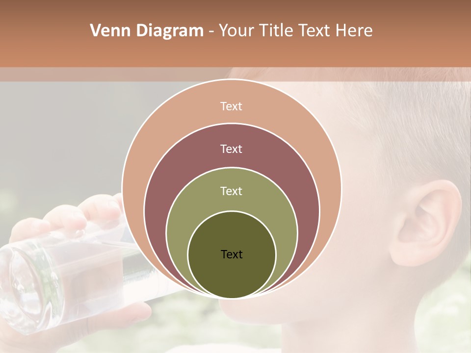 Outdoor Arm Goblet PowerPoint Template
