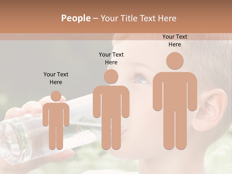 Outdoor Arm Goblet PowerPoint Template