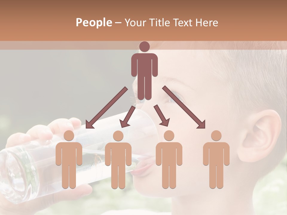 Outdoor Arm Goblet PowerPoint Template