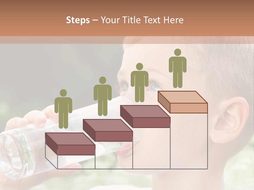 Outdoor Arm Goblet PowerPoint Template