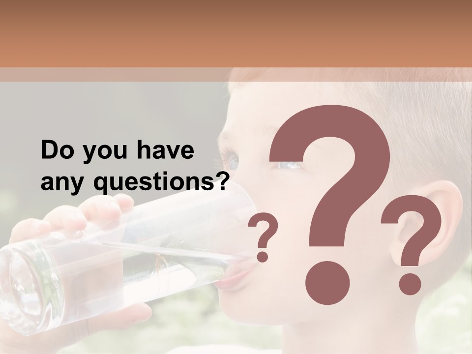 Outdoor Arm Goblet PowerPoint Template