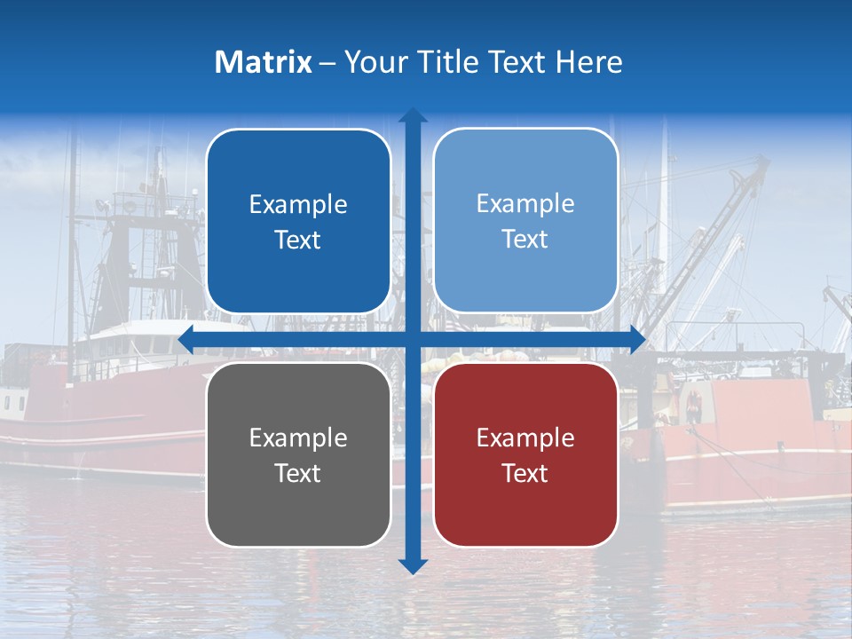 Fishing Port Commercial PowerPoint Template