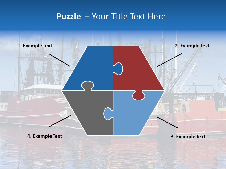 Fishing Port Commercial PowerPoint Template