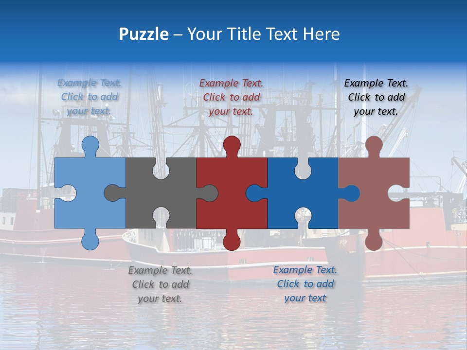 Fishing Port Commercial PowerPoint Template