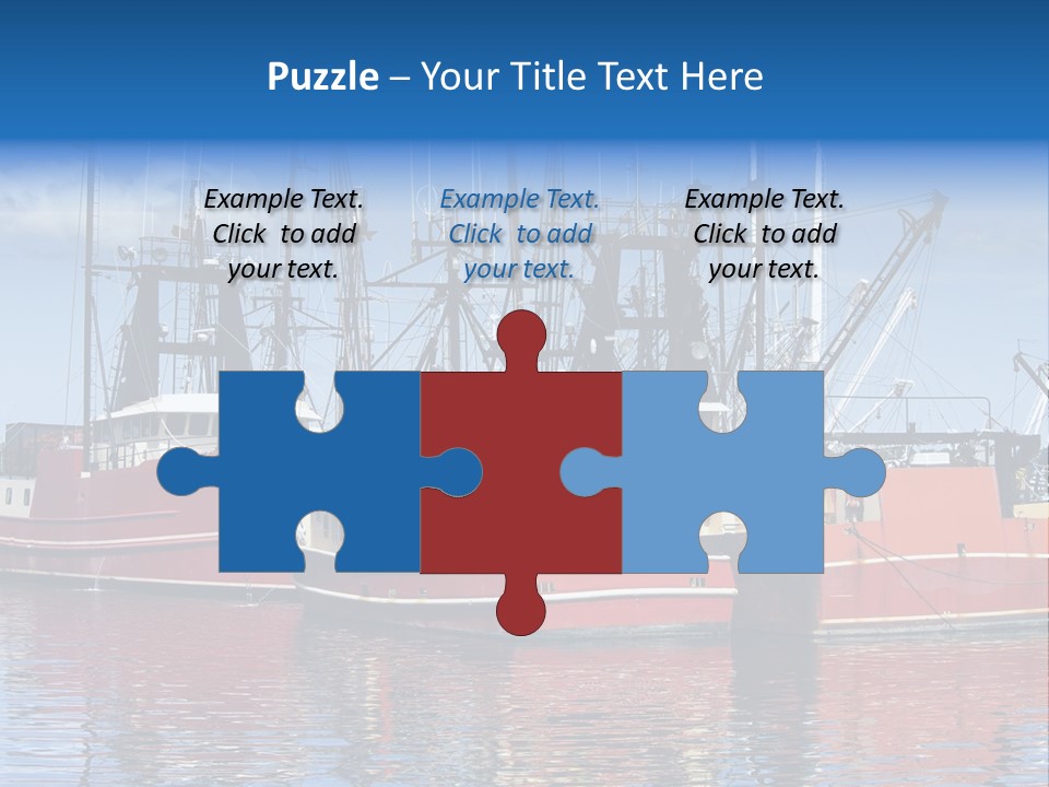 Fishing Port Commercial PowerPoint Template