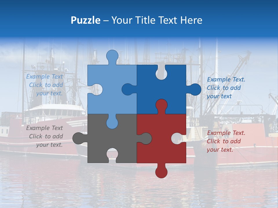 Fishing Port Commercial PowerPoint Template