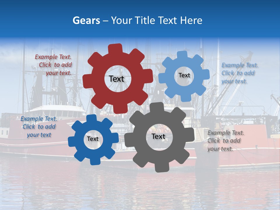 Fishing Port Commercial PowerPoint Template