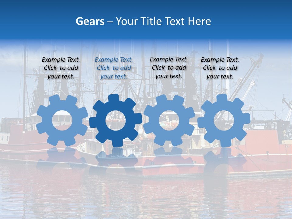 Fishing Port Commercial PowerPoint Template