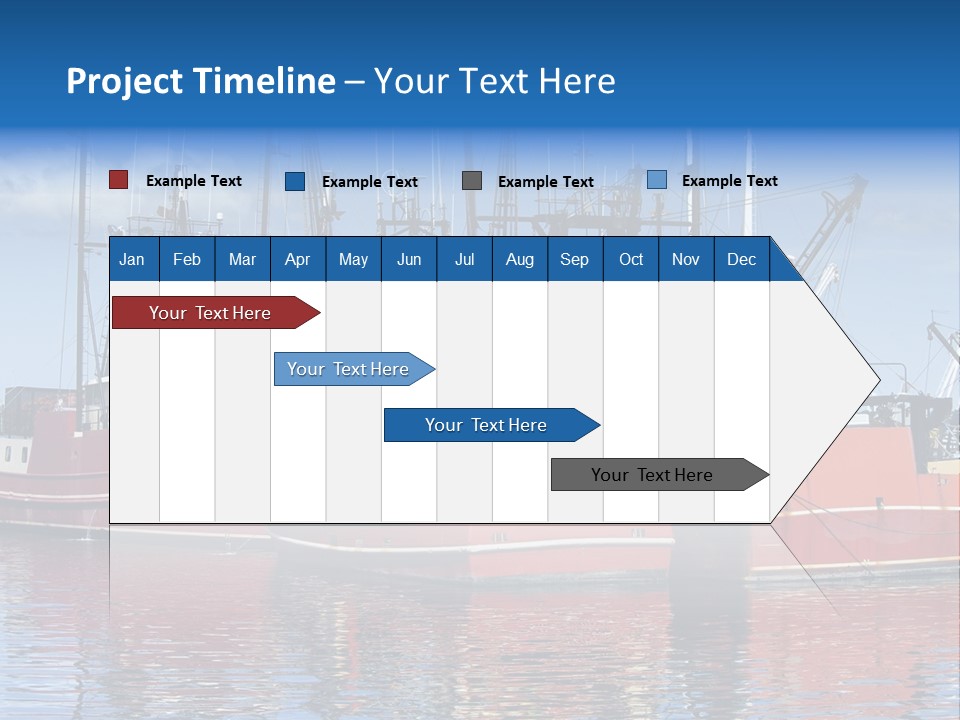 Fishing Port Commercial PowerPoint Template