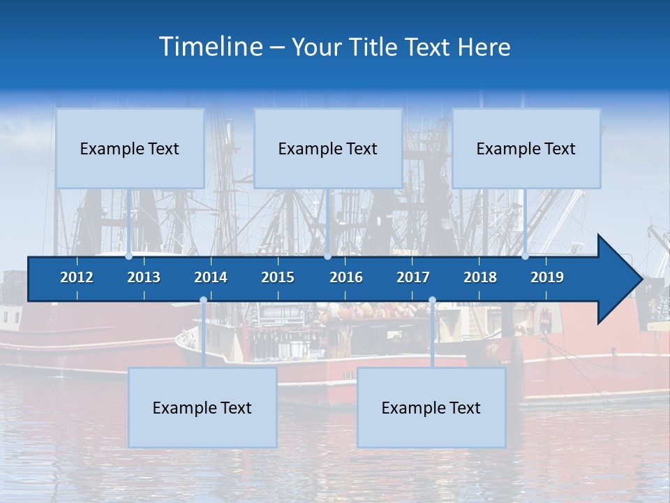 Fishing Port Commercial PowerPoint Template