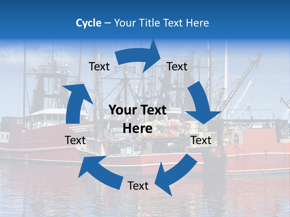 Fishing Port Commercial PowerPoint Template