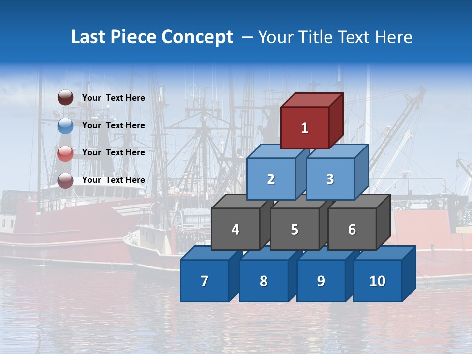 Fishing Port Commercial PowerPoint Template