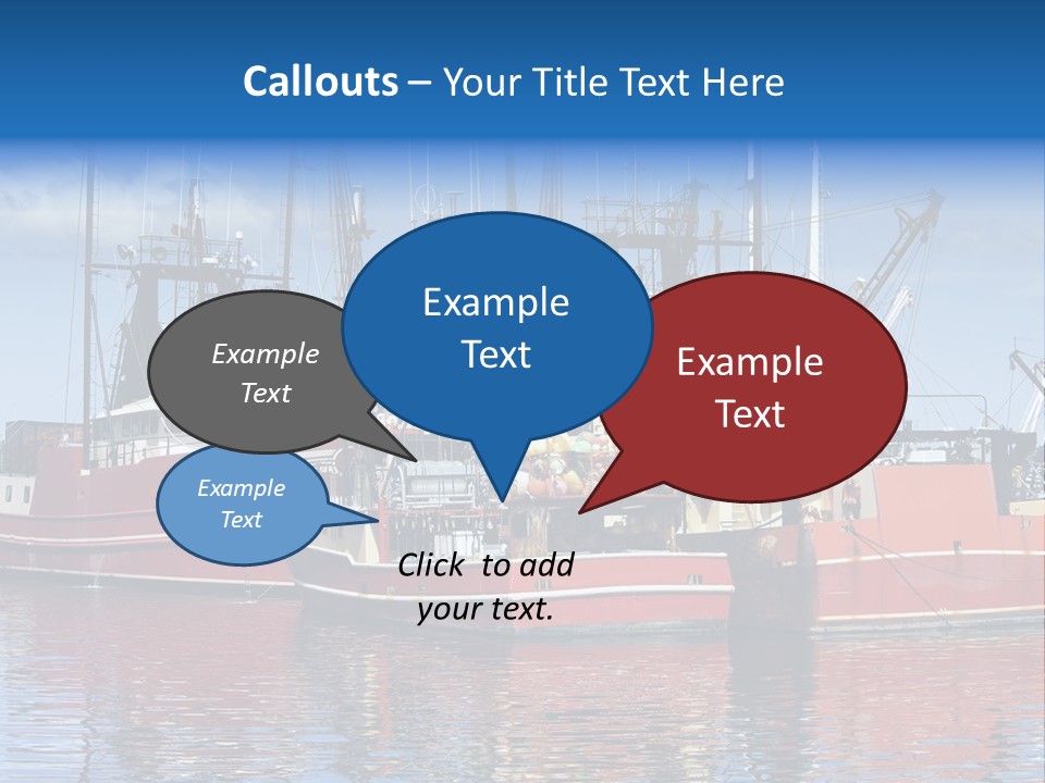 Fishing Port Commercial PowerPoint Template