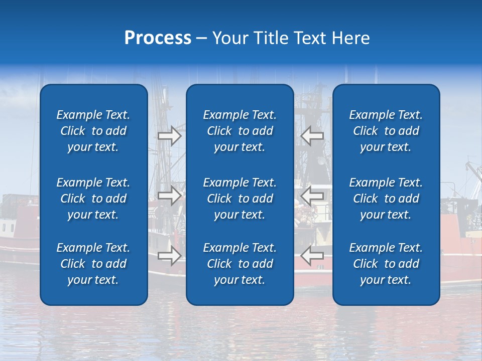 Fishing Port Commercial PowerPoint Template